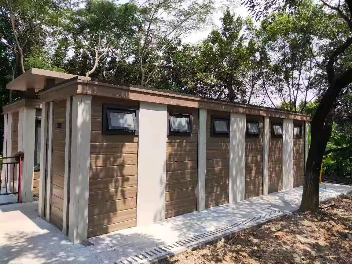 深圳公园钢结构厕所款式